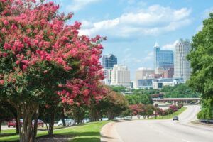 Raleigh skyline commercial real estate