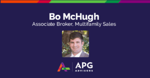 Bo McHugh commercial real estate broker APG Advisors