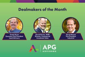 dealmakers of the month apg commercial real estate north carolina